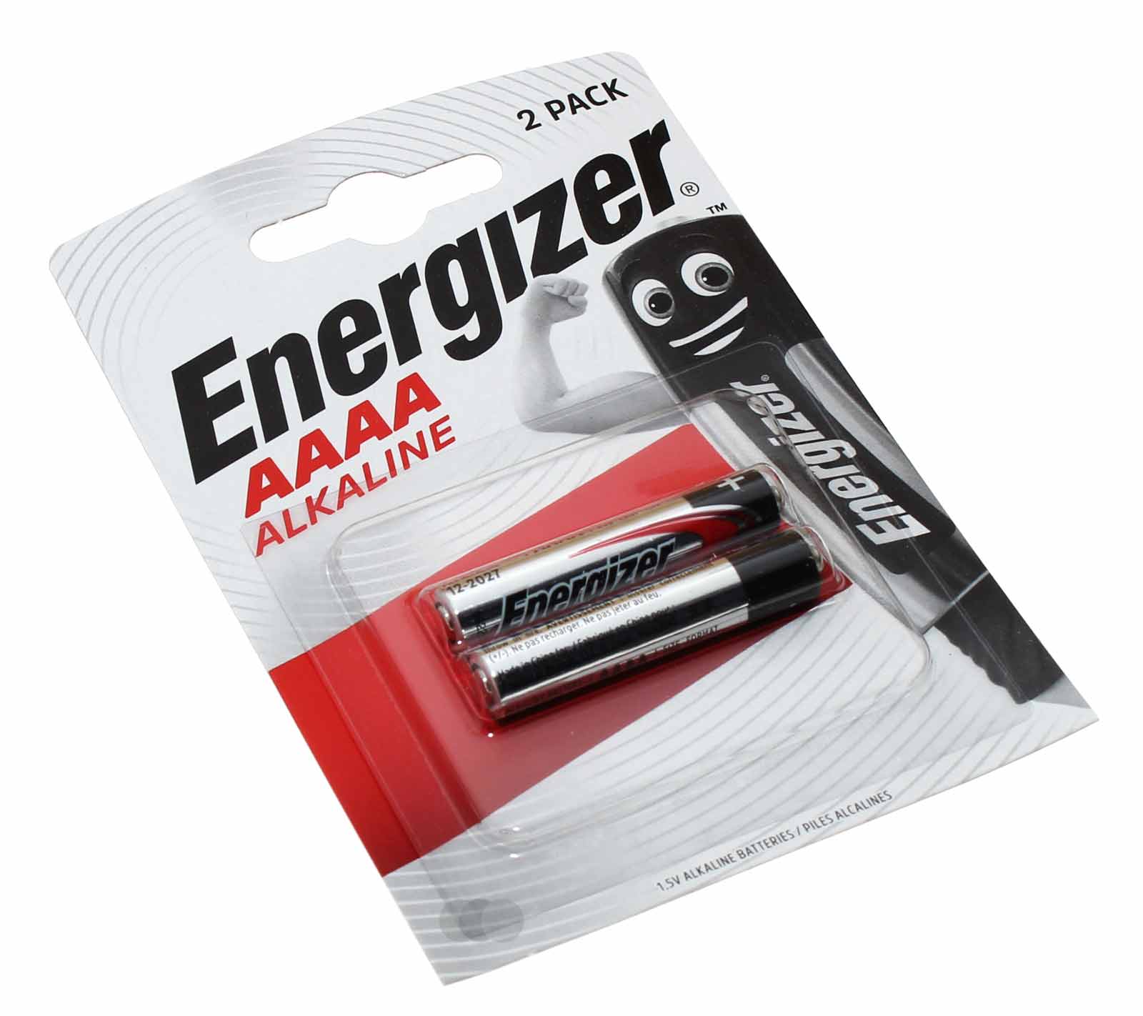 2x Energizer AAAA Mini Alkaline Batterie | LR61 E96 LR8D425 MN2500 | 1,5V 625mAh
