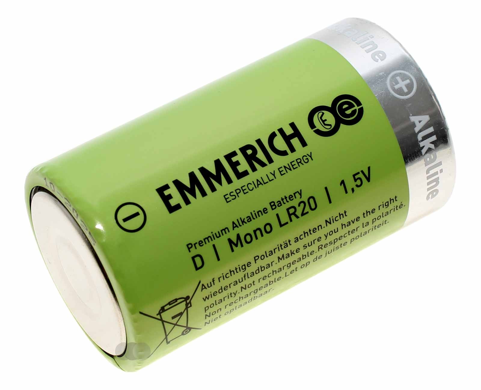 Emmerich LR20 Mono D Premium Alkaline Batterie, AM1 BA3030 E95 LR20N  MN1300