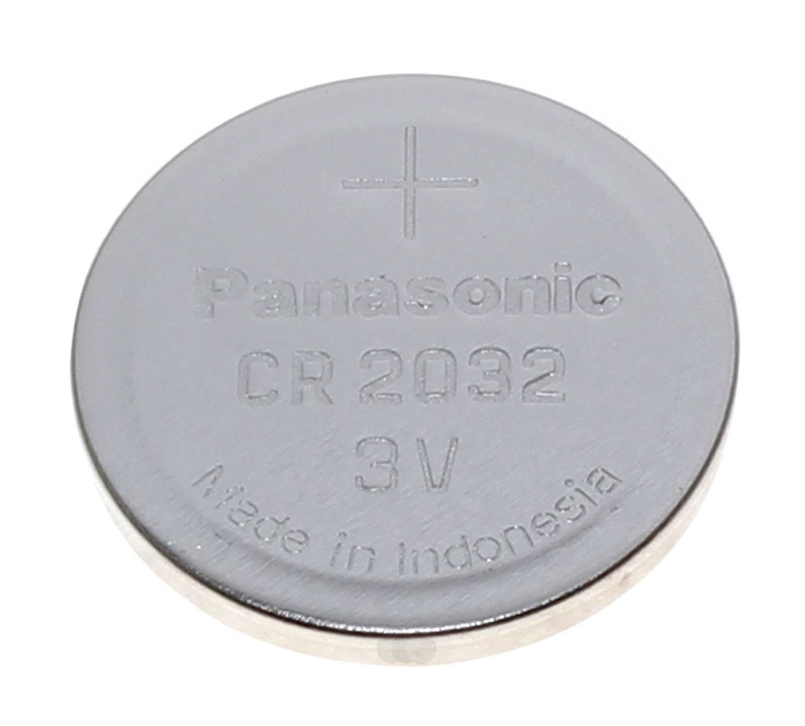Batterie für VW Golf 4 Autoschlüssel Funksender, Panasonic CR2032 Lithium  Knopfzelle