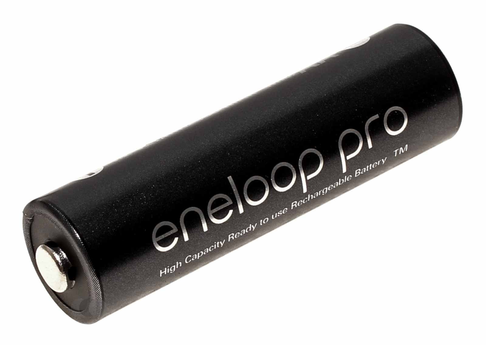 Panasonic eneloop PRO AA Mignon HR06 Ni-MH Akku mit 1,2 Volt und 2500mAh Kapazität, Teilenummer BK-3HCCE