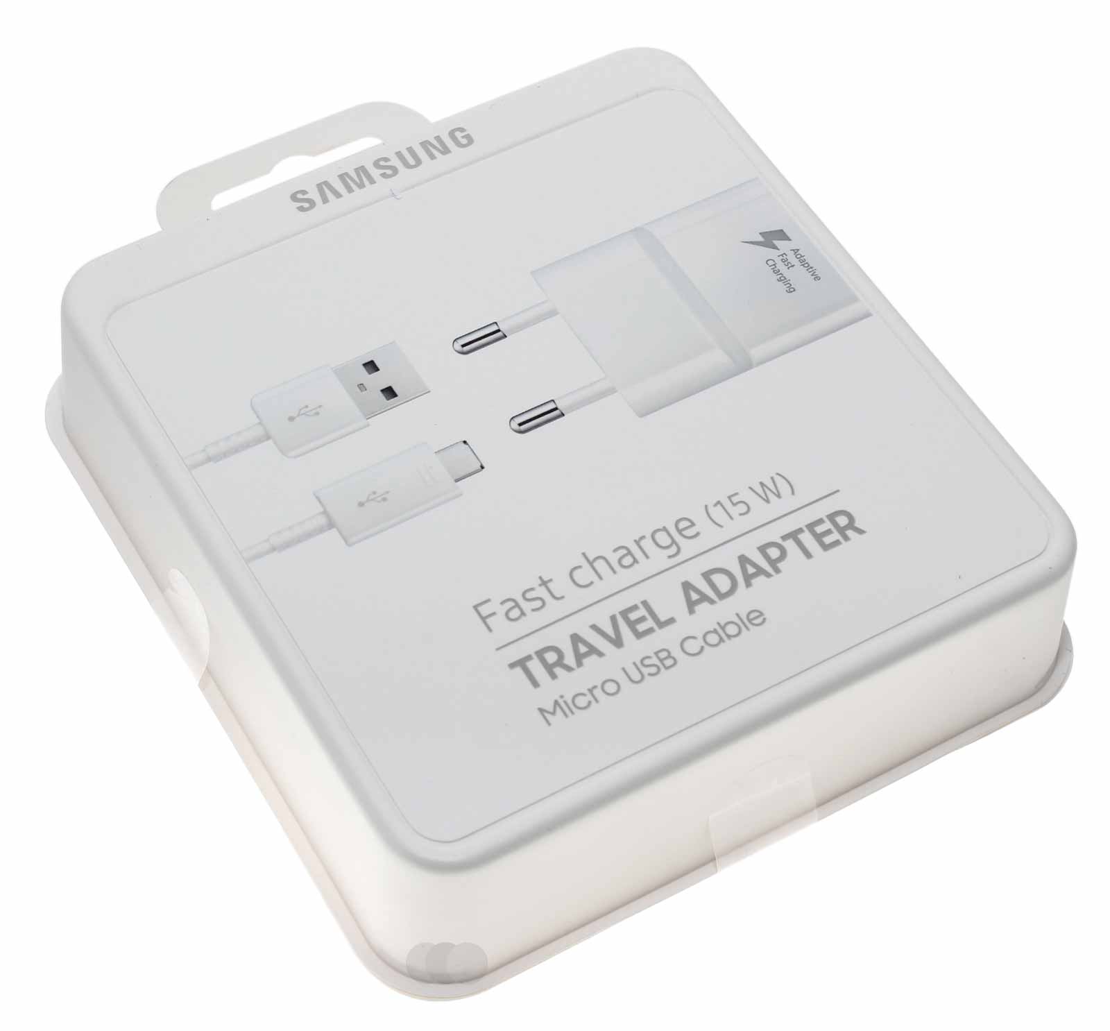 EOL - Original Samsung EP-TA20EWEU 15W Micro USB Schnell Ladegerät Ladeadapter Netzteil | weiss | EP-TA20EWEUGWW